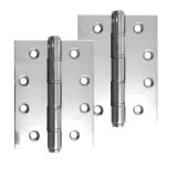 4 Inch Stainless Steel Single Washered Hinges, Polished Or Satin Finish