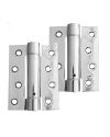Frelan 4 Inch Door Closer Set Spring Hinge – Polished Chrome (sold in packs of 3)
