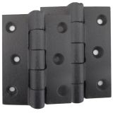 3 Inch Butt Hinges, Black Finish (sold in pairs)