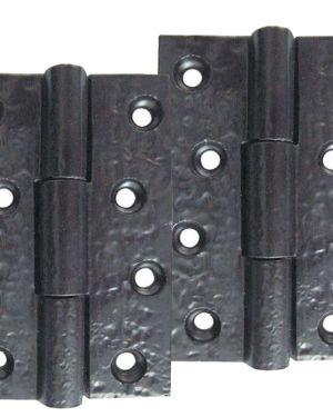 4 Inch Butt Hinges, Black Finish (sold in pairs)