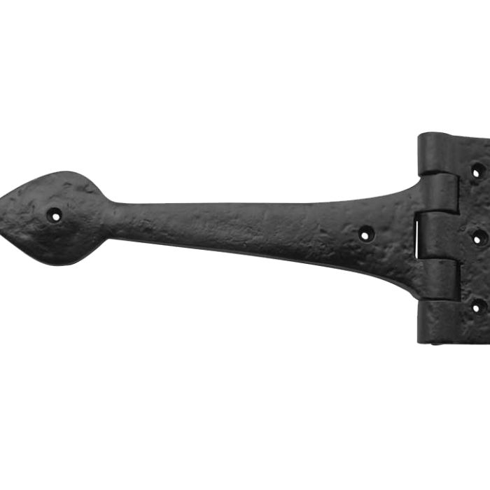 Arrow Head Working Hinges (225mm OR 305mm), Black Antique (sold in pairs)