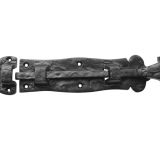 Straight Barrel Bolt (200mm), Black Antique