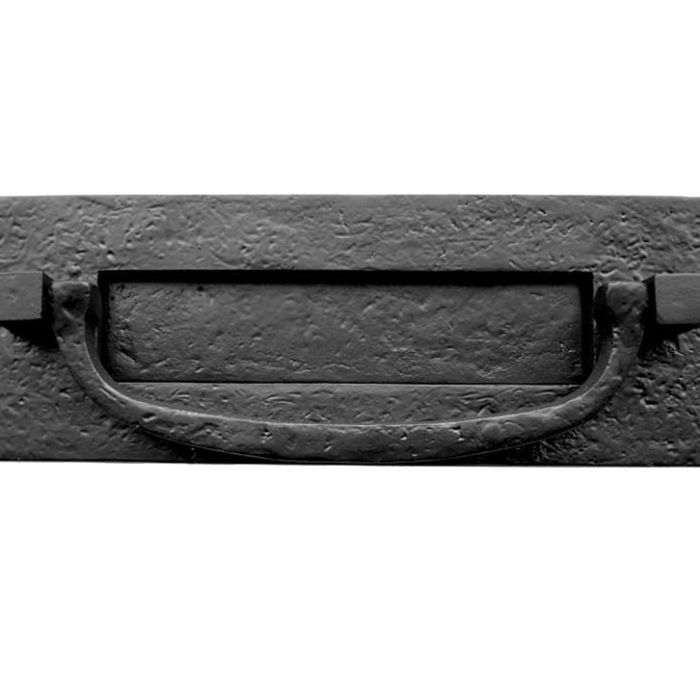 Postal Door Knocker (310mm x 105mm), Black Antique