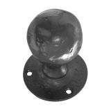 Ball Shape Mortice Door Knob, Black Antique (sold in pairs)