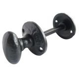 Bathroom Turn & Release, Black Antique