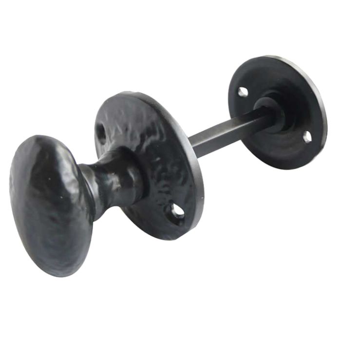 Bathroom Turn & Release, Black Antique