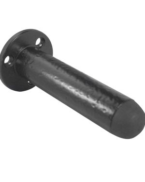 Wall Mounted Door Stop, Black Antique