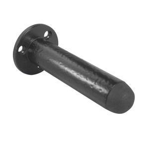 Wall Mounted Door Stop, Black Antique