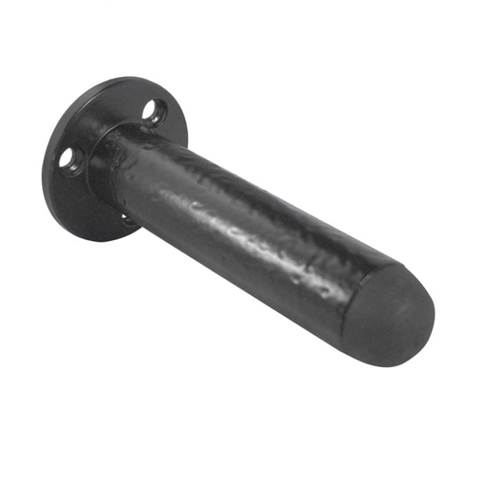 Wall Mounted Door Stop, Black Antique