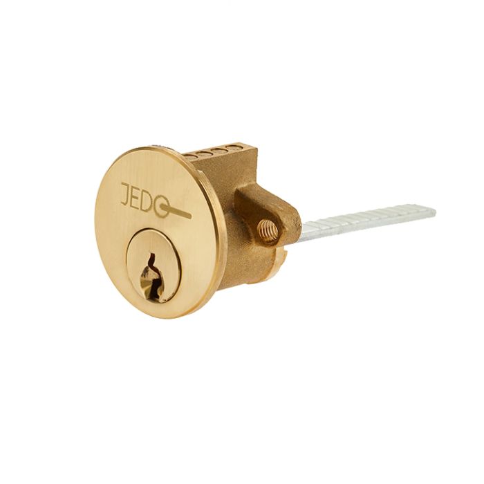 5 Pin Rim Cylinder – Polished Brass