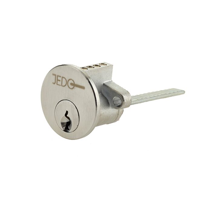 5 Pin Rim Cylinder – Satin Chrome