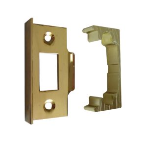 Rebate Set For Standard Tubular Latch JL122, Electro Brass