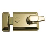 Standard Stile Nightlatch, Polished Brass