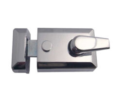 Standard Stile Nightlatch, Polished Chrome