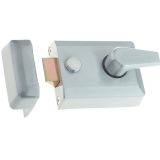 Standard Stile Nightlatch, Satin Chrome