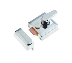 Narrow Stile Nightlatch, Polished Chrome