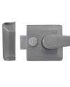 Frelan Hardware Narrow Stile Nightlatch – Satin Chrome