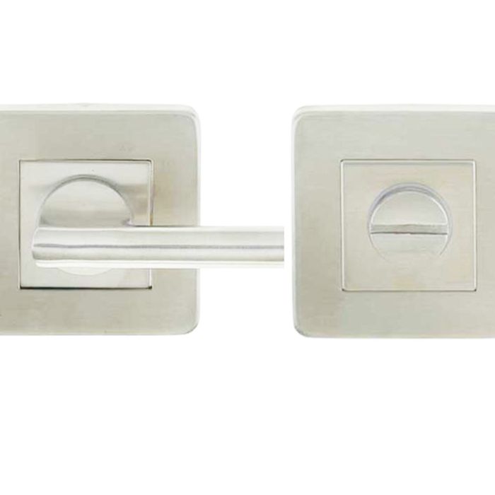 Square Easy Bathroom Turn & Release (52mm x 7mm), Polished Stainless Steel