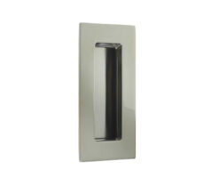 Rectangular Flush Pull (100mm x 50mm), Polished Stainless Steel