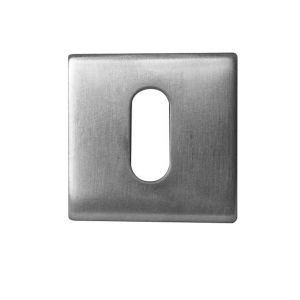 Standard Profile Square Escutcheon (52mm x 52mm x 7mm), Satin Stainless Steel