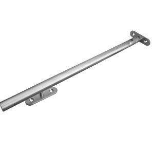 Round Bar Window Casement Stay (10″), Satin Stainless Steel