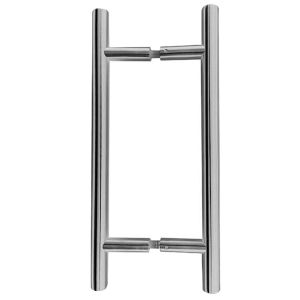 Guardsman Pull Handles, Back To Back Fixing, Satin Stainless Steel (sold in pairs)