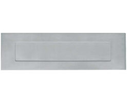 Letter Plate (330mm x 100mm), Satin Stainless Steel