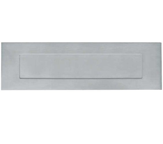 Letter Plate (330mm x 100mm), Satin Stainless Steel