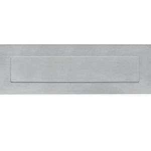 Letter Plate (330mm x 100mm), Satin Stainless Steel