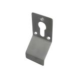 Euro Profile Cylinder Latch Pull, Satin Stainless Steel