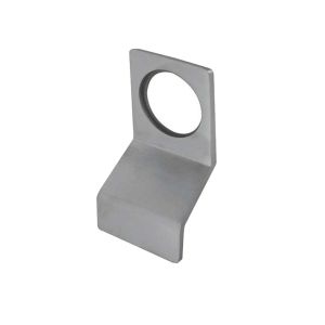 Round Cylinder Latch Pull, Satin Stainless Steel