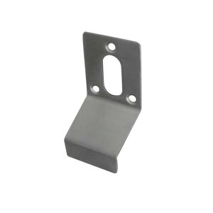 Oval Profile Cylinder Latch Pull, Satin Stainless Steel