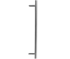 Cranked Pull Handle - Satin Stainless Steel