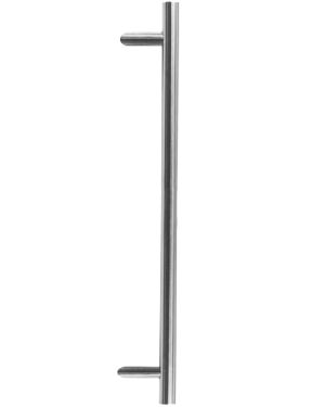Cranked Pull Handle – Satin Stainless Steel