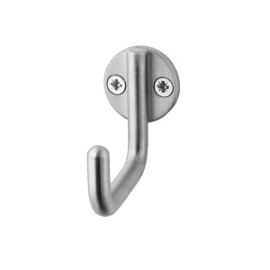 Robe Hook, Satin Stainless Steel