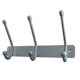 Multi Hook Units, 3 Hooks (250mm) Or 5 Hooks (450mm), Satin Stainless Steel