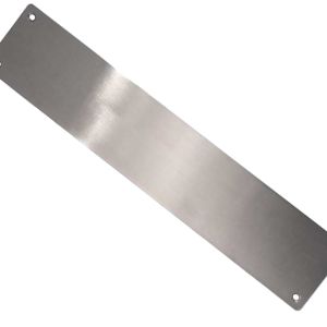 Plain Fingerplate (305mm OR 350mm), Satin Stainless Steel