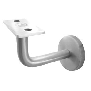 Handrail Bracket, Satin Stainless Steel