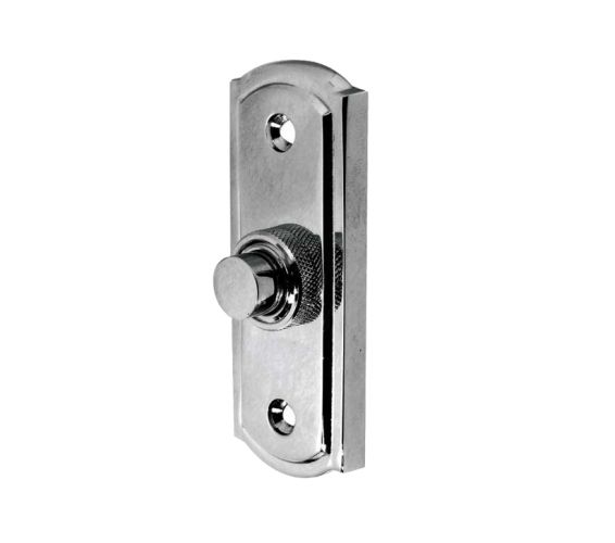 Sloan Bell Push, Polished Chrome