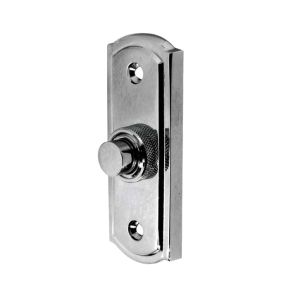 Sloan Bell Push, Polished Chrome