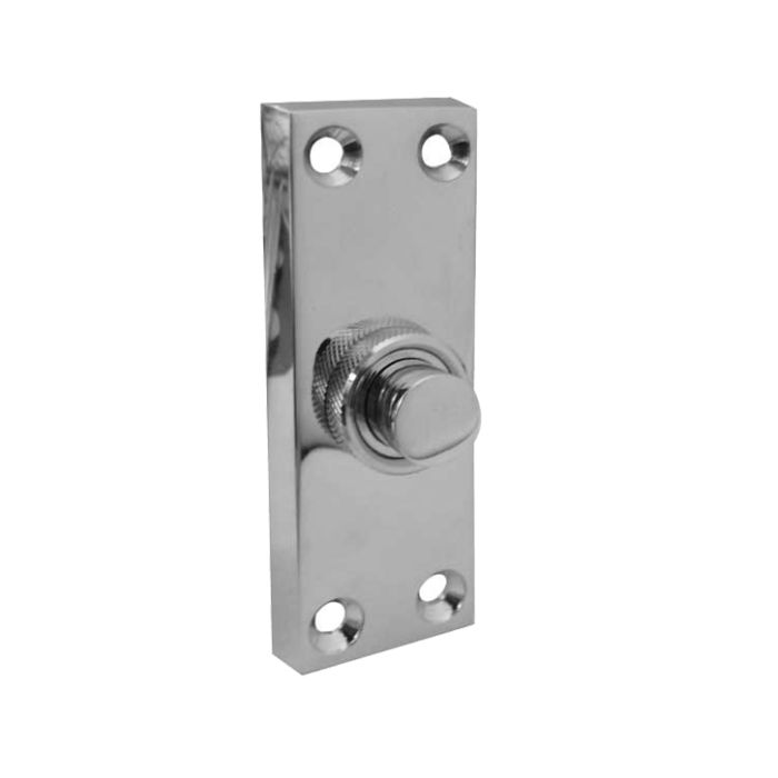 Bell Push, Polished Chrome