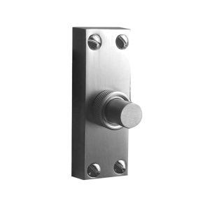 Bell Push, Satin Chrome