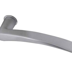 Reguitti Collina Door Handles On Minimal Round Rose