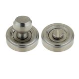 Parisian Bathroom Turn & Release, Satin Nickel