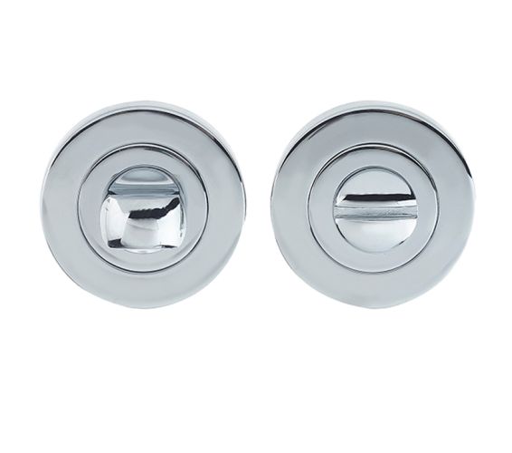 Bathroom Turn & Release (50mm x 10mm), Polished Chrome