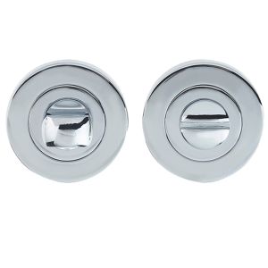 Bathroom Turn & Release (50mm x 10mm), Polished Chrome