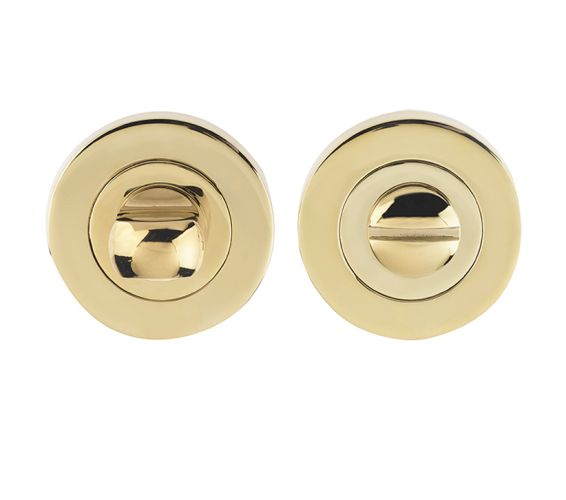 Bathroom Turn & Release (50mm x 10mm), PVD Stainless Brass