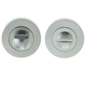 Bathroom Turn & Release (50mm x 10mm), Satin Chrome