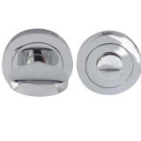 Bathroom Turn & Release (35mm x 8mm), Polished Chrome