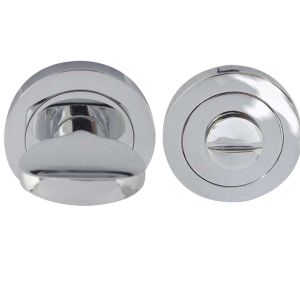 Bathroom Turn & Release (35mm x 8mm), Polished Chrome